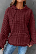 Load image into Gallery viewer, Dropped Shoulder Pocketed Hoodie