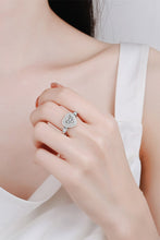 Load image into Gallery viewer, 1 Carat Moissanite 925 Sterling Silver Heart Ring