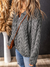 Load image into Gallery viewer, Fuzzy Zip Up Long Sleeve Jacket