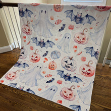 Load image into Gallery viewer, Blanket - Halloween - White Ghost - PREORDER 8/2-8/5
