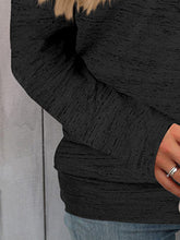 Load image into Gallery viewer, Full Size Heathered Long Sleeve Top