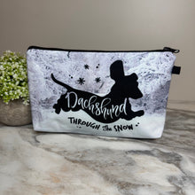 Load image into Gallery viewer, Pouch - Holiday Christmas - Dachshund Through The Snow