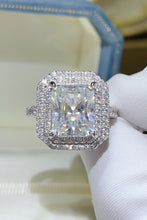 Load image into Gallery viewer, 2 Carat Moissanite 925 Sterling Silver Ring