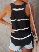 Load image into Gallery viewer, Full Size Tie-Dye Round Neck Tank
