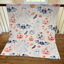 Load image into Gallery viewer, Blanket - Halloween - White Ghost - PREORDER 8/2-8/5