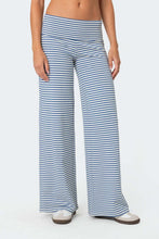 Load image into Gallery viewer, Striped Wide Leg Pants
