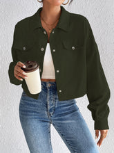 Load image into Gallery viewer, Honey Snap Down Long Sleeve Jacket