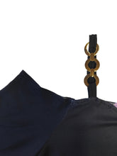 Load image into Gallery viewer, Full Size Leopard Cold Shoulder Long Sleeve T-Shirt