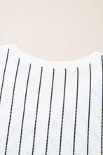 Load image into Gallery viewer, Striped V-Neck Long Sleeve Blouse