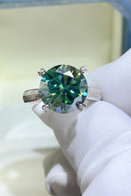 Load image into Gallery viewer, 5 Carat Moissanite 925 Sterling Silver Ring
