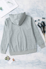 Load image into Gallery viewer, Lace Up Long Sleeve Hoodie