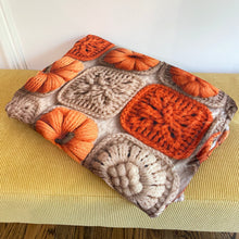Load image into Gallery viewer, Blanket - Halloween - Knit Pumpkins