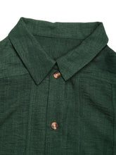 Load image into Gallery viewer, Perfee Tie Waist Button Down Short Sleeve Mini Dress