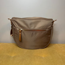 Load image into Gallery viewer, The Roni Nylon Crossbody - Solid Chocolate -
