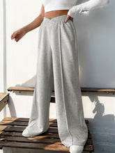 Load image into Gallery viewer, Elastic Waist Wide Leg Pants