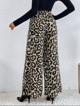 Load image into Gallery viewer, Printed Elastic Waist Wide Leg Pants