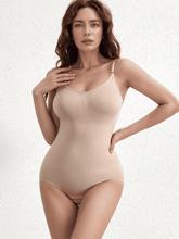 Load image into Gallery viewer, Basic Bae Full Size Scoop Neck Butt Lifting Bodysuit