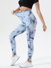 Load image into Gallery viewer, Tie-Dye High Waist Active Leggings