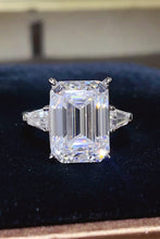 Load image into Gallery viewer, 10 Carat Moissanite 925 Sterling Silver Ring