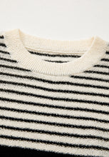 Load image into Gallery viewer, Striped Round Neck Sweater Vest