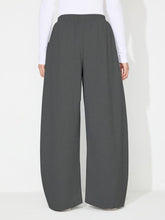 Load image into Gallery viewer, Elastic Waist Wide Leg Pants with Pockets