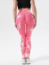 Load image into Gallery viewer, Tie-Dye High Waist Active Leggings