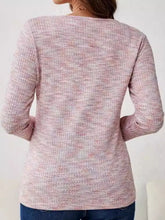 Load image into Gallery viewer, V-Neck Long Sleeve T-Shirt