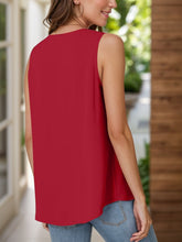 Load image into Gallery viewer, Full Size Ruched V-Neck Tank