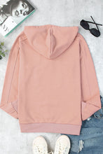 Load image into Gallery viewer, Lace Up Long Sleeve Hoodie