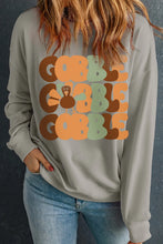 Load image into Gallery viewer, Letter Graphic Round Neck Long Sleeve Sweatshirt