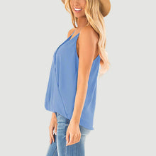 Load image into Gallery viewer, Full Size Surplice Spaghetti Strap Top