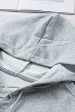 Load image into Gallery viewer, Lace Up Long Sleeve Hoodie