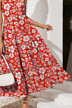 Load image into Gallery viewer, Tiered Printed Square Neck Cami Dress
