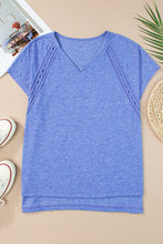 Load image into Gallery viewer, V-Neck Short Sleeve T-Shirt