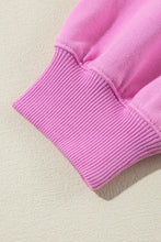 Load image into Gallery viewer, Color Block Half Button Long Sleeve Sweatshirt
