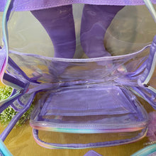 Load image into Gallery viewer, Clear Backpack - Purple