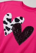 Load image into Gallery viewer, Heart Patch Long Sleeve Sweatshirt