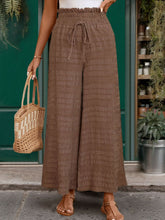 Load image into Gallery viewer, Tied Wide Leg Pants