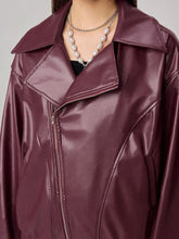 Load image into Gallery viewer, Zip Up Drop Shoulder Jacket