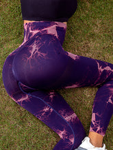 Load image into Gallery viewer, Tie-Dye High Waist Active Leggings