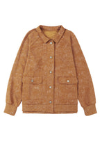 Load image into Gallery viewer, Snap Down Flap Pocket Long Sleeve Shacket