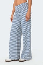 Load image into Gallery viewer, Striped Wide Leg Pants