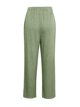 Load image into Gallery viewer, Tied Wide Leg Pants with Pockets
