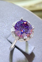 Load image into Gallery viewer, 5 Carat Moissanite 925 Sterling Silver Ring