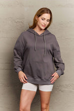 Load image into Gallery viewer, Full Size Long Sleeve Dropped Shoulder Hoodie