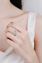 Load image into Gallery viewer, 1 Carat Moissanite 925 Sterling Silver Heart Ring