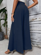 Load image into Gallery viewer, Tied High Waist Wide Leg Pants