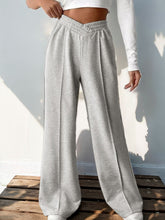 Load image into Gallery viewer, Elastic Waist Wide Leg Pants