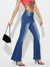 Load image into Gallery viewer, Mid-Rise Waist Bootcut Jeans