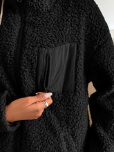 Load image into Gallery viewer, Ivy Lane Zip Up Long Sleeve Fuzzy Jacket